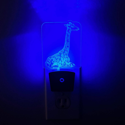 Giraffe Nightlight | Safari Wildlife Plug In LED Night Light