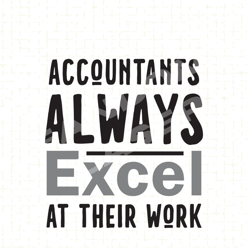 Accountants Excel Kitchen Towel