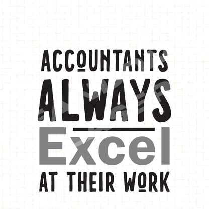 Accountants Excel Kitchen Towel