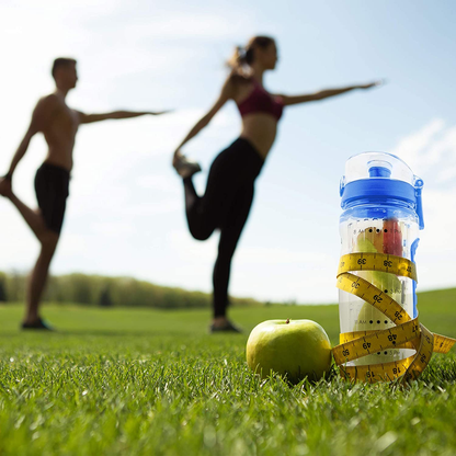 Portable Water Bottle with Fruit Infuser