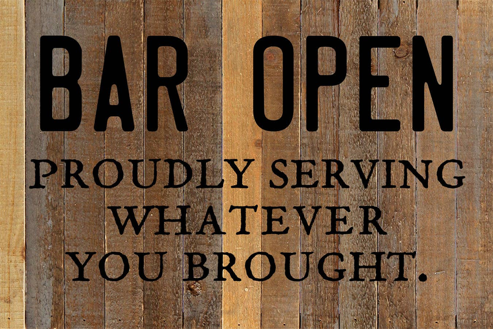 Bar Open Wall Sign