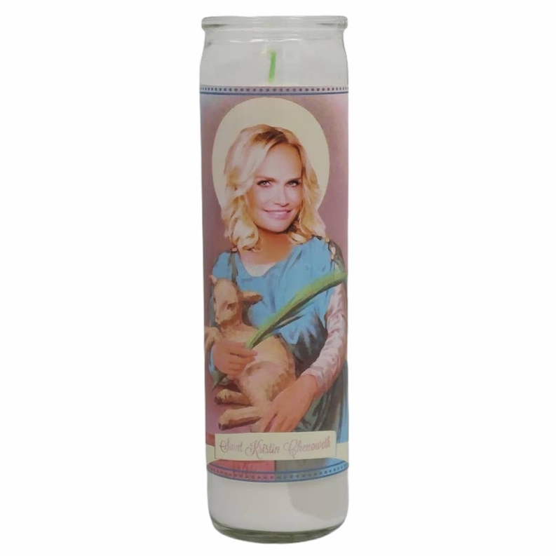 Kristin Chenoweth Devotional Prayer Saint Candle