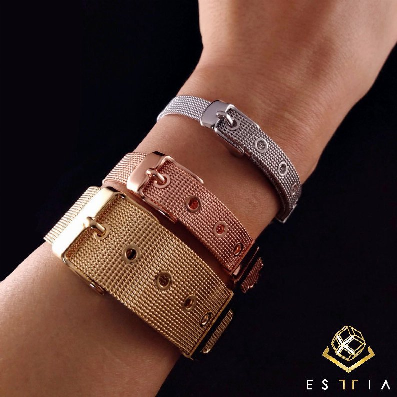 Belt Band Bracelet - Cuff Bracelet