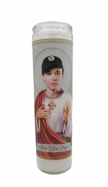 Elliot Page Devotional Prayer Saint Candle