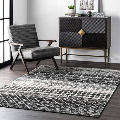 Moroccan Blythe Modern Abstract Area Rug