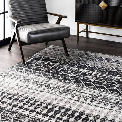 Moroccan Blythe Modern Abstract Area Rug