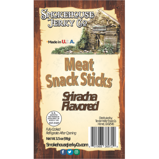 Sriracha Flavored Meat Snack Stick