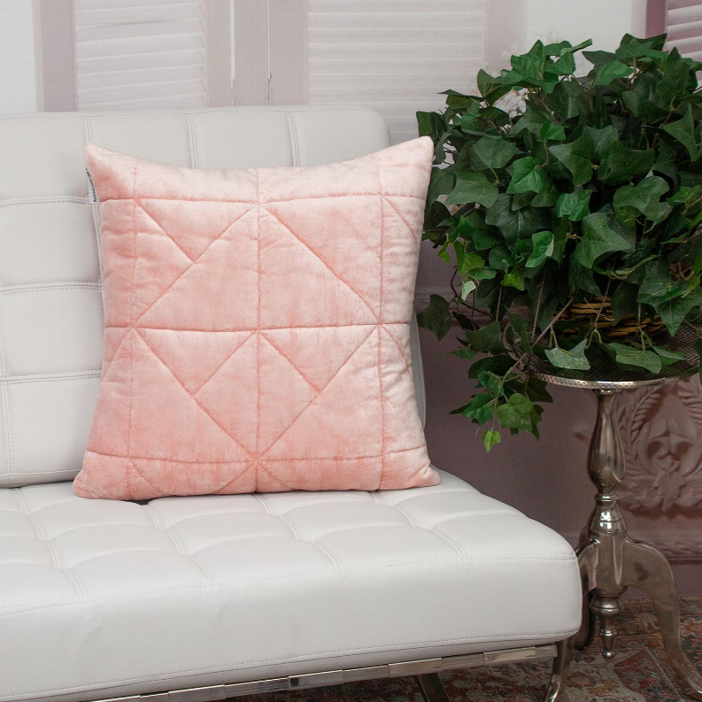 Parkland Collection Zoe Transitional Quilted Throw Pillow