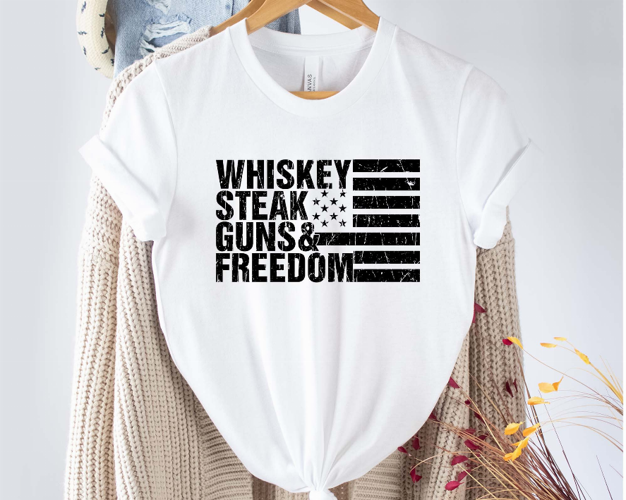 Whiskey Stake & Freedom Shirt