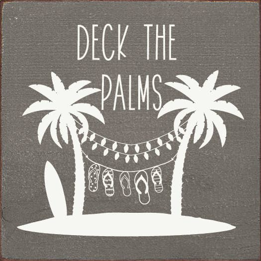 Deck the palms