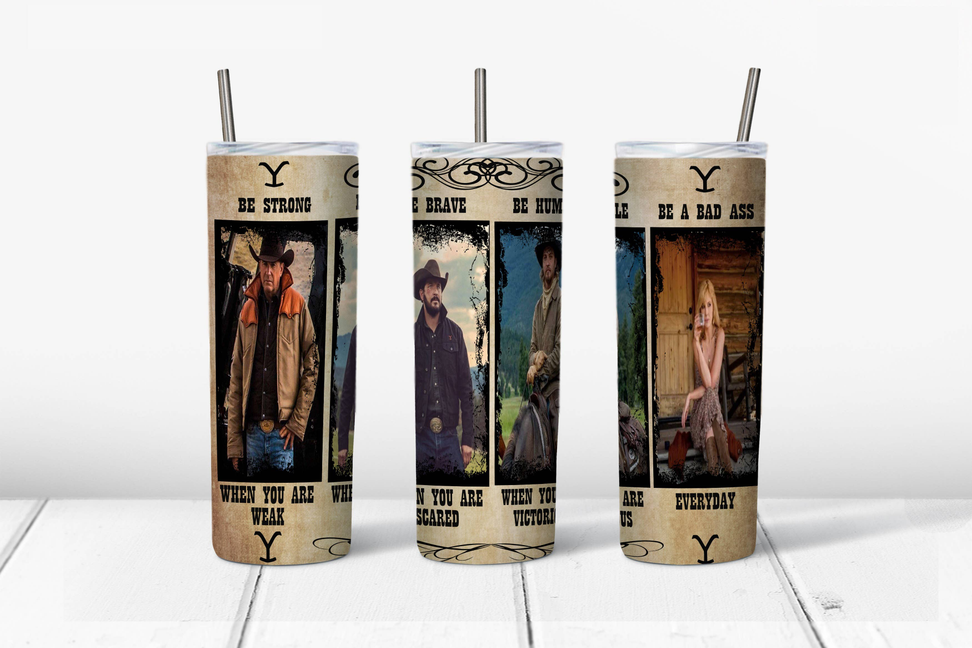 Stainless Steel Tumbler - Yellowstone