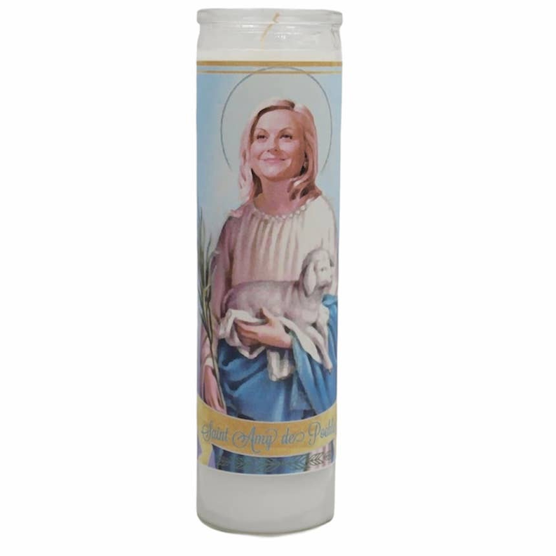 Amy Poehler Devotional Prayer Saint Candle