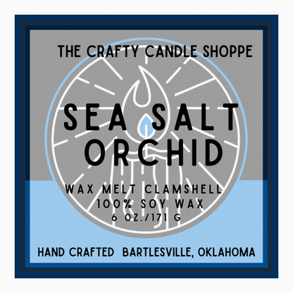 Sea Salt Orchid Clamshell Melts