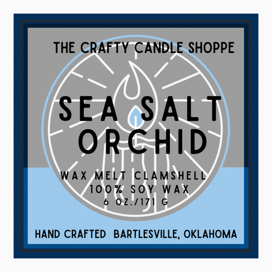 Sea Salt Orchid Clamshell Melts