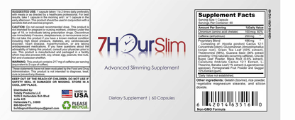 7Hour Slim Weight Loss and Calorie Burner (60 capsules)