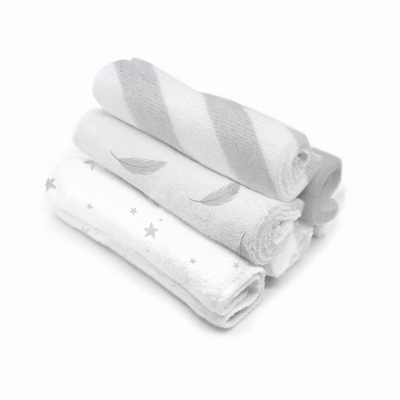 Wash Cloths 6/Pk Single Ply Neutral