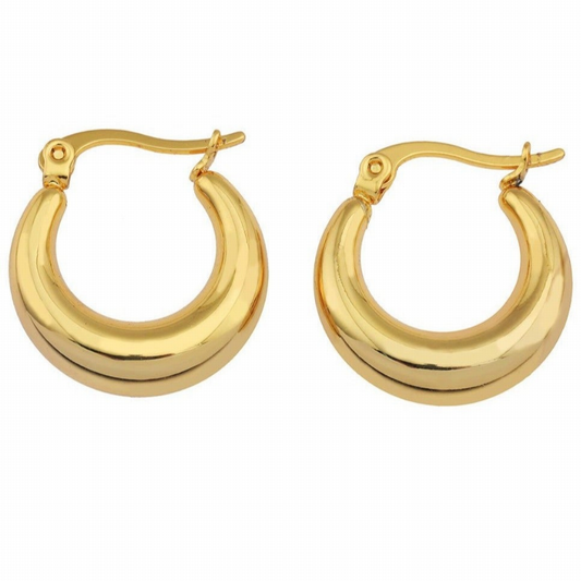 AMBER Hoop Earrings