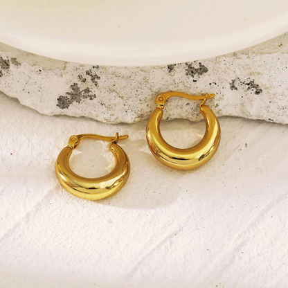 AMBER Hoop Earrings