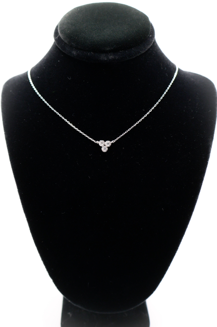 Trinity Diamond Sparkle Necklace