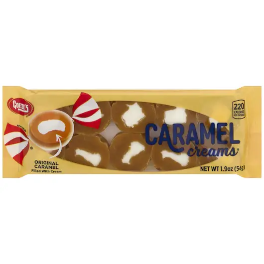 Caramel Creams Shipper (Goetze's) 48/1.9oz