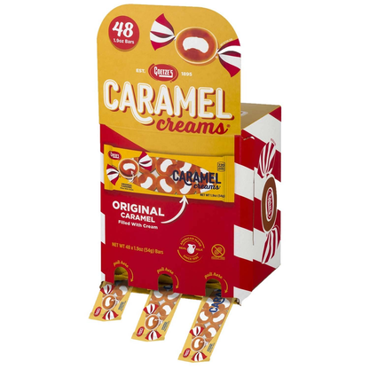 Caramel Creams Shipper (Goetze's) 48/1.9oz