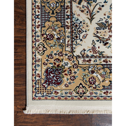 10x13 Feet Ivory Beige Oriental Traditional Persian Area Rug