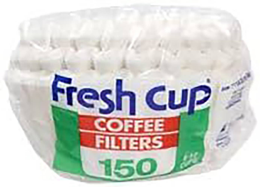 Fresh Cup Paper Coffee Filters 150ct, 8-12 Cup