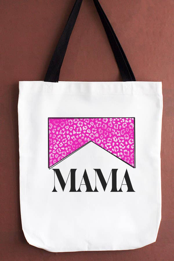 Pink Leopard Mama Tote Bag 99922