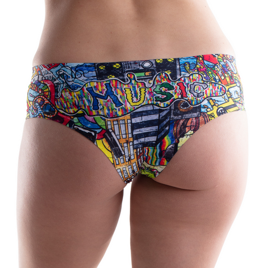 mememe GRAFFITI Pug PANTY for Women