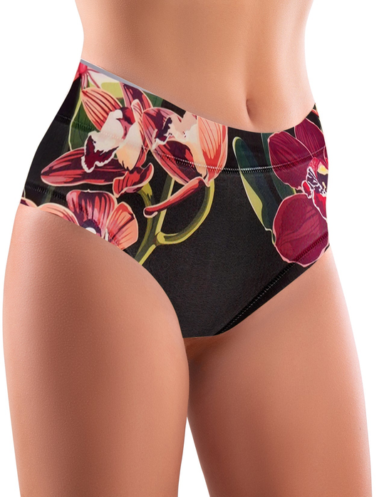 mememe ORCHID HIGH WAISTED BRIEF Panty for Women