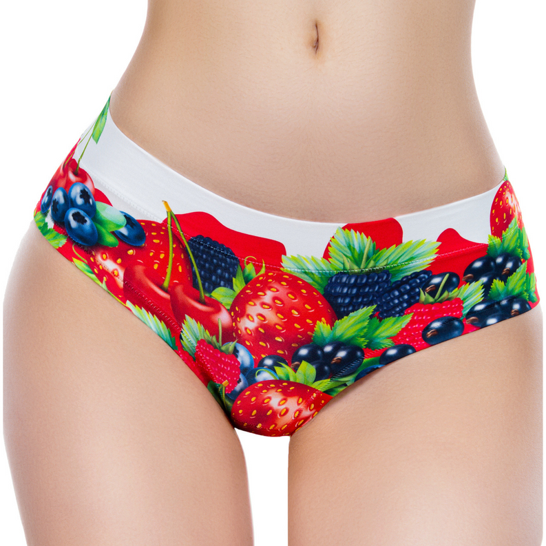 mememe SUMMER FRUITS Berry Yogurt PANTY for Women