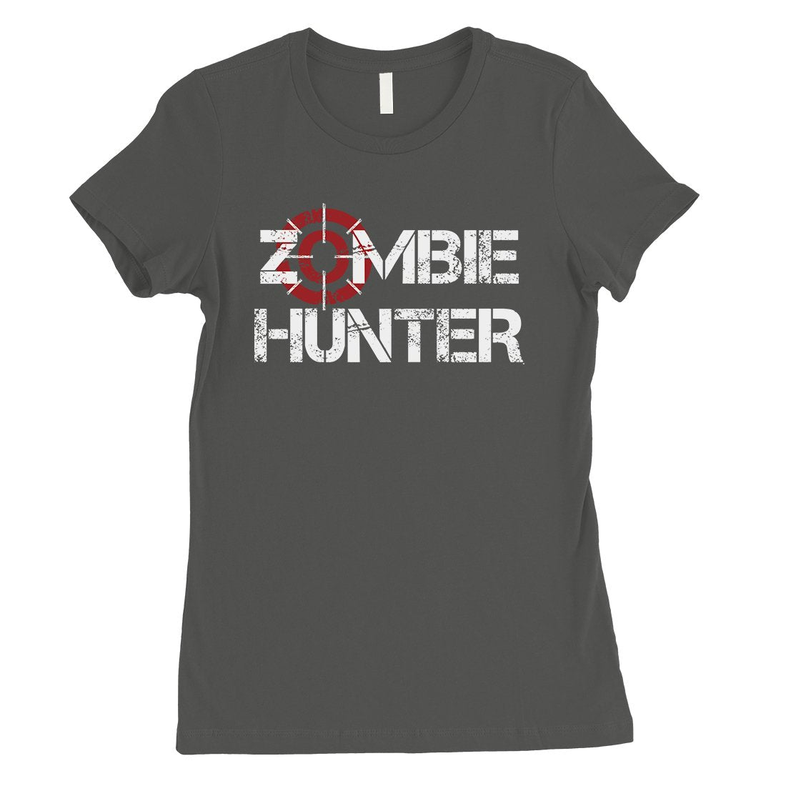 Zombie Hunter Womens Wholesome Halloween Costume T-Shirt Gag Gift