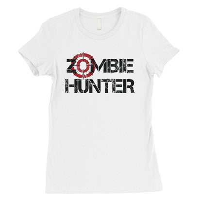 Zombie Hunter Womens Wholesome Halloween Costume T-Shirt Gag Gift