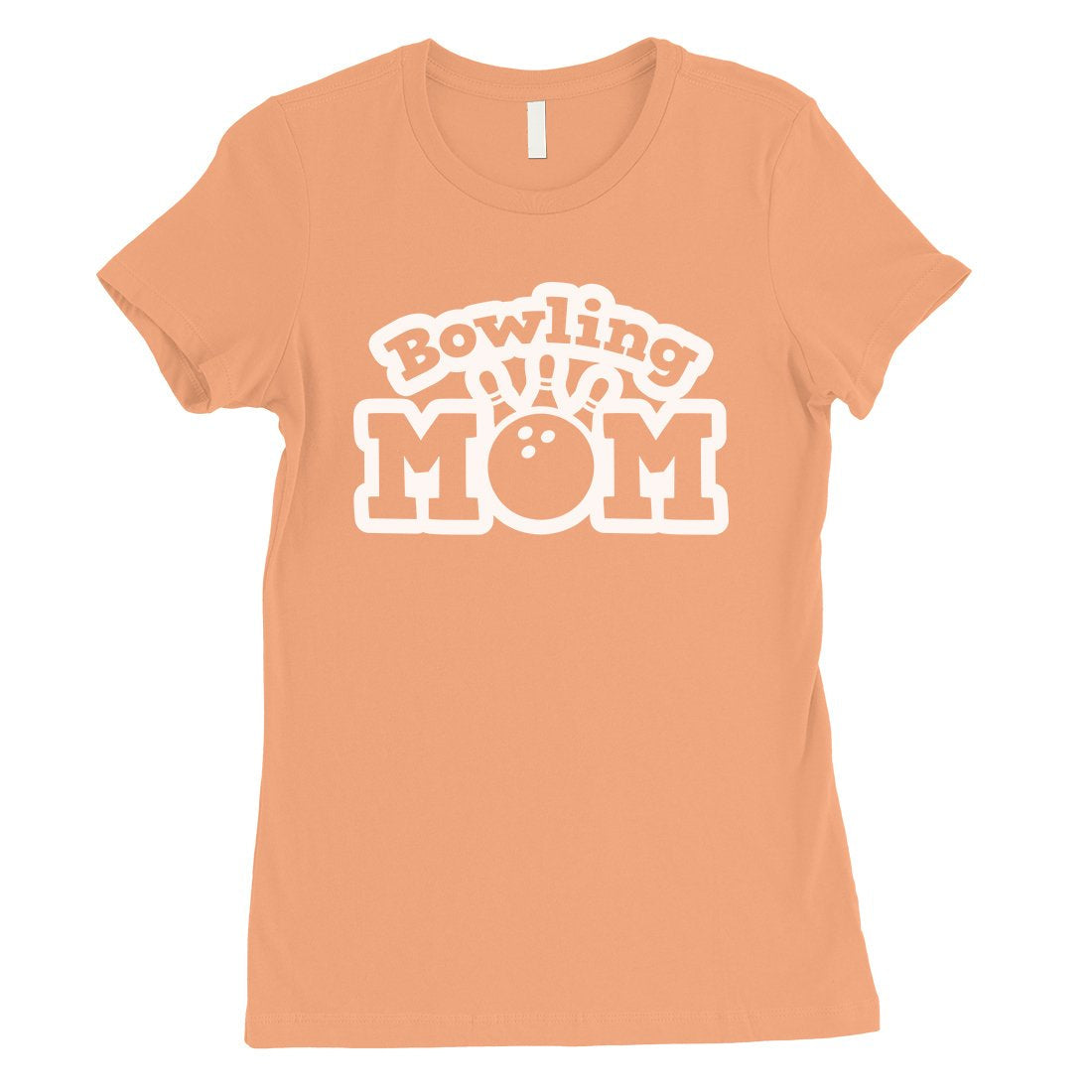 Bowling Mom Womens Shirt Funny Bowling Mother's Day Gift T-Shirt