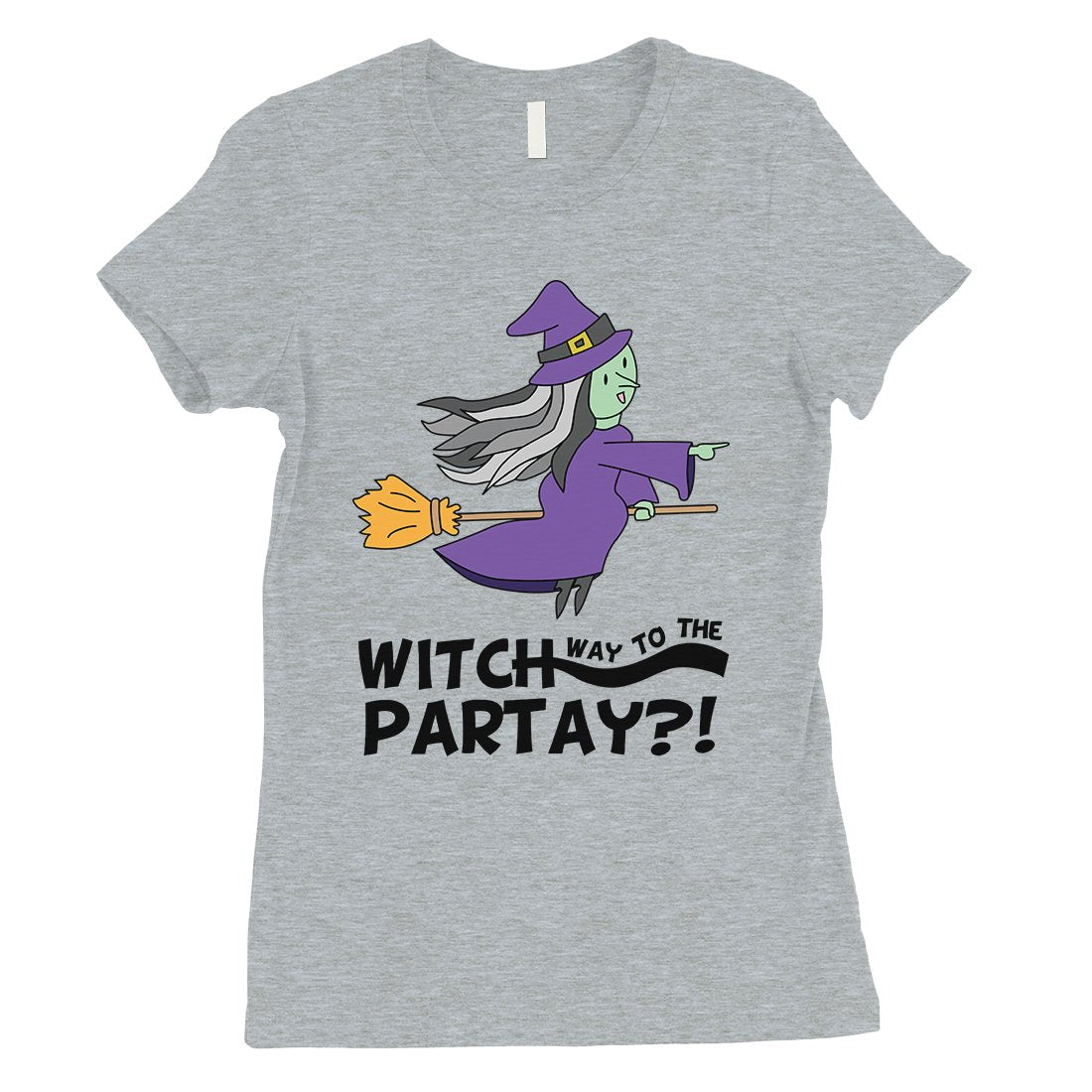 Witch Way To Partay Womens T-Shirt