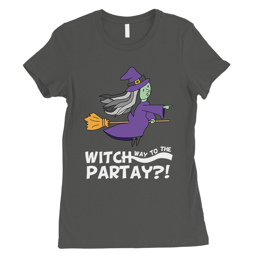 Witch Way To Partay Womens T-Shirt