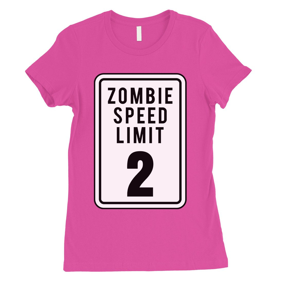 Zombie Speed Limit Womens T-Shirt