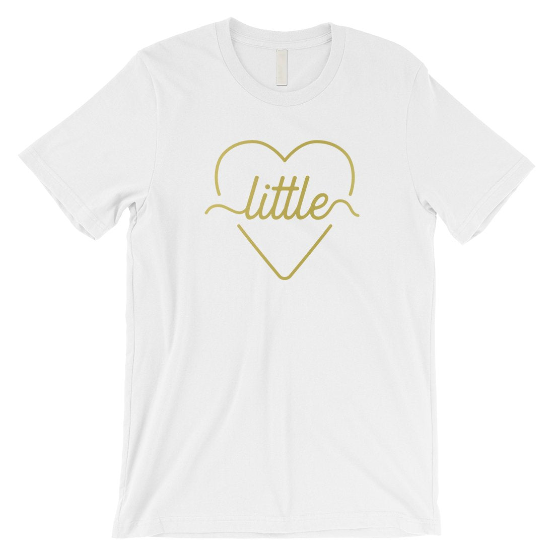 Big Little Line Heart-GOLD Mens T-Shirt Sweet Kind Gift For Friend