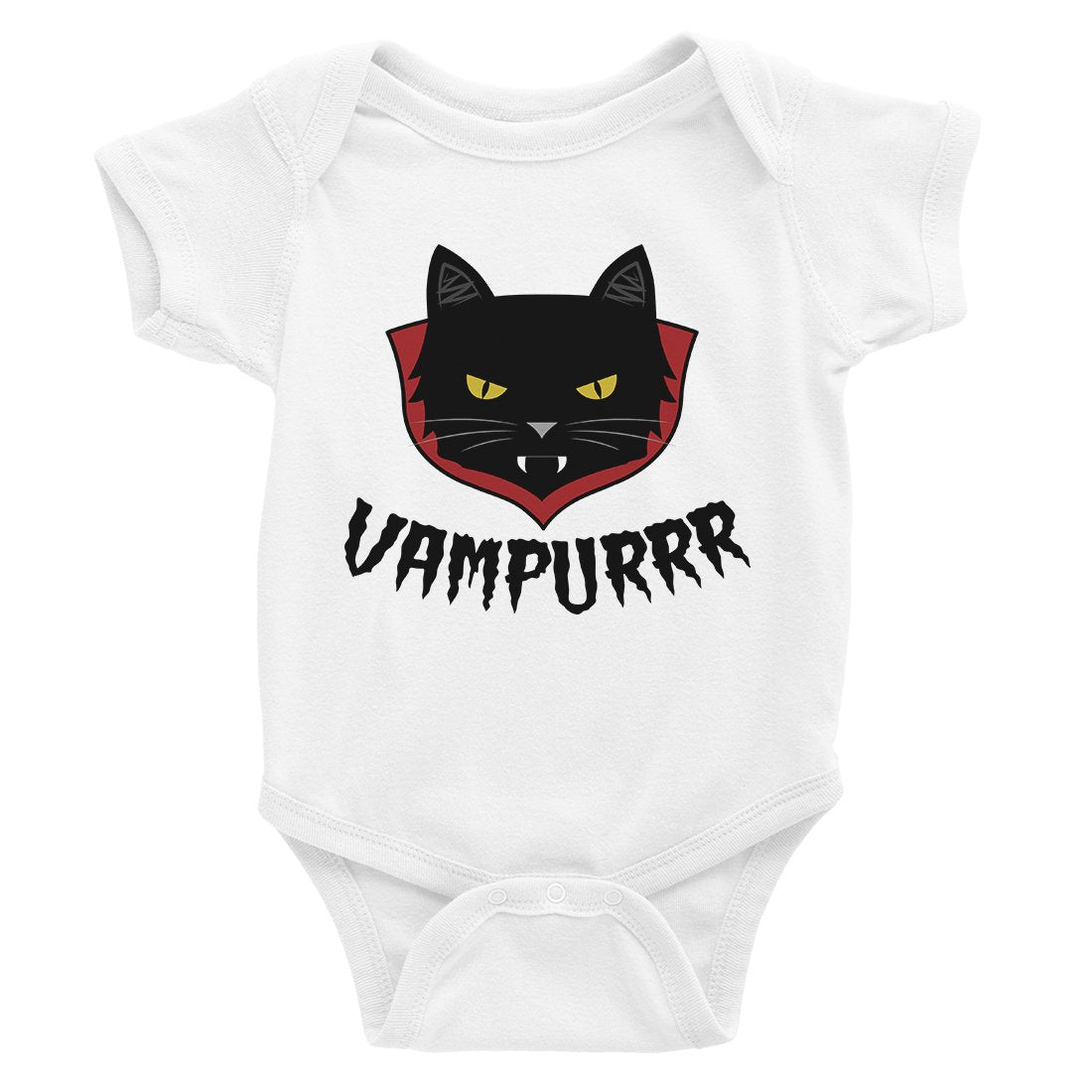 Vampurrr Funny Halloween Cute Graphic Design Baby Bodysuit Gift