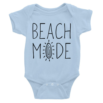 365 Printing Beach Mode Baby Bodysuit Gift For Baby Shower Cute Infant Jumpsuit