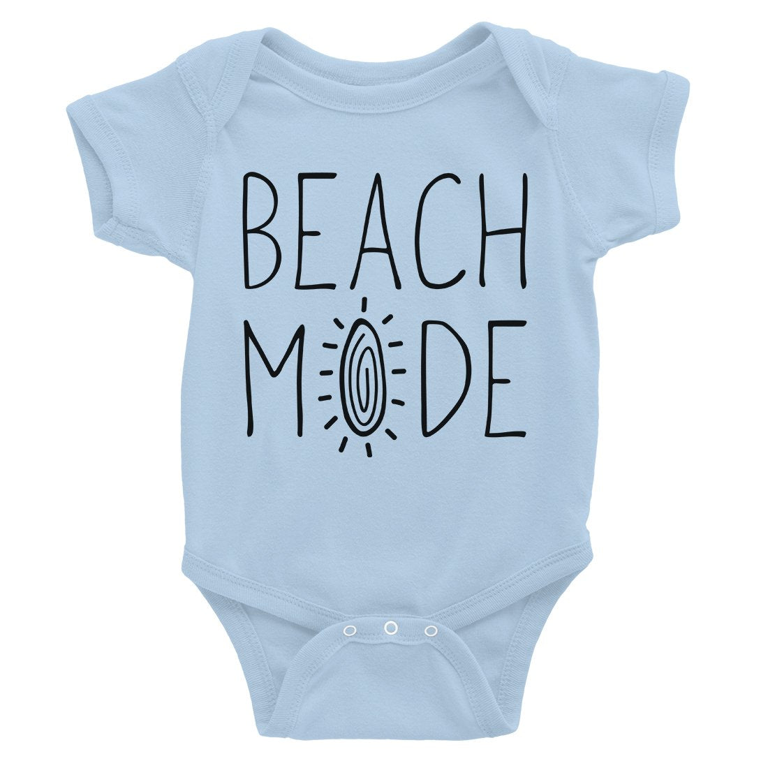 365 Printing Beach Mode Baby Bodysuit Gift For Baby Shower Cute Infant Jumpsuit