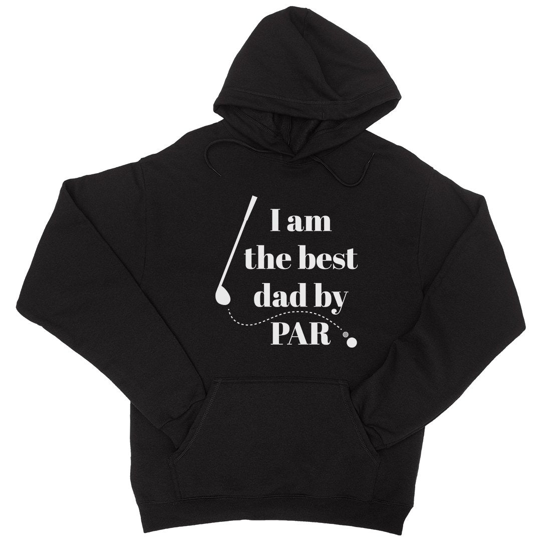 Best Dad By Par Golf Unisex Fleece Hoodie