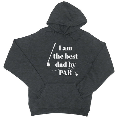 Best Dad By Par Golf Unisex Fleece Hoodie