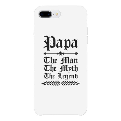 Vintage Gothic Papa Case Phone Cover For Funny Grandpa Gifts