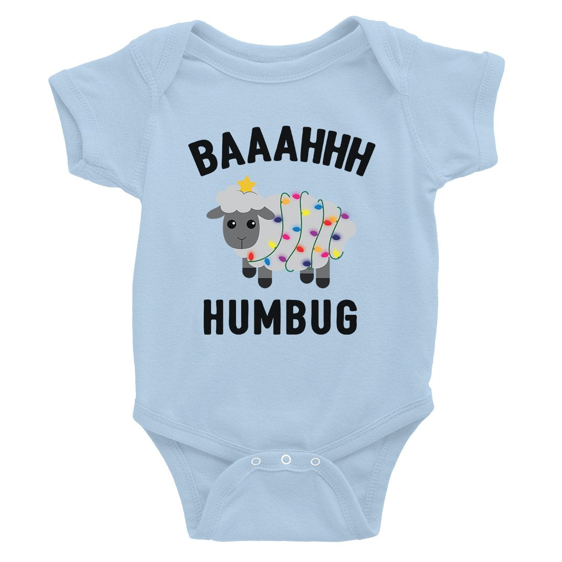 Baaahhh Humbug Baby Bodysuit