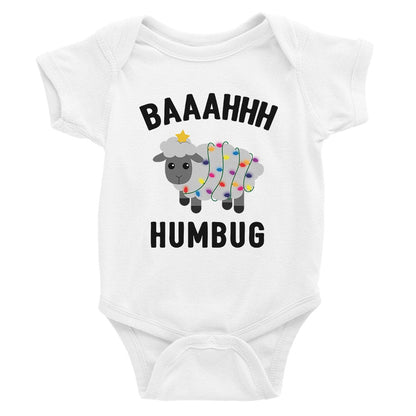 Baaahhh Humbug Baby Bodysuit