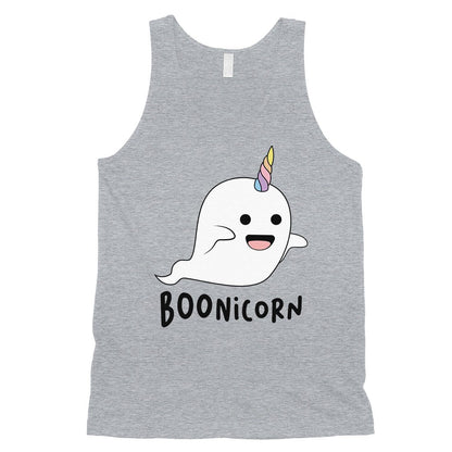 Boonicorn Cute Halloween Costume Funny Ghost Unicorn Mens Tank Top