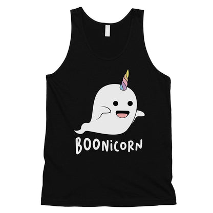 Boonicorn Cute Halloween Costume Funny Ghost Unicorn Mens Tank Top