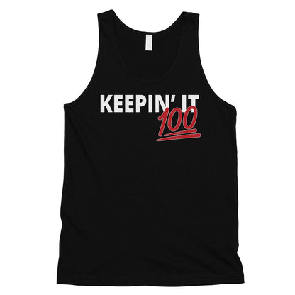 365 Printing Keepin' It 100 Mens Motivational Wisdom Tank Top