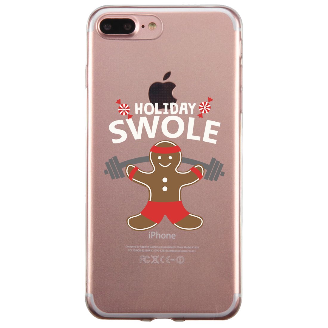 Swole Mates Ginger Cookie Couple Matching Phone Cases Powerful Fun